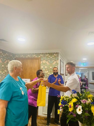 Photo post from Cuttlebrook Hall Care Home.