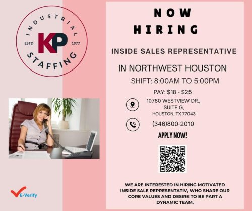 Photo post from KP Staffing Agency (West Houston Branch).