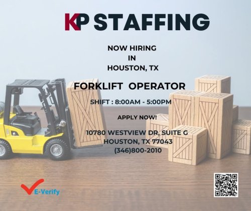 Photo post from KP Staffing Agency (West Houston Branch).