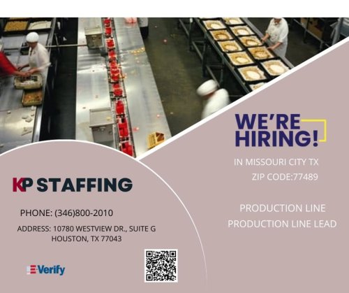 Photo post from KP Staffing Agency (West Houston Branch).
