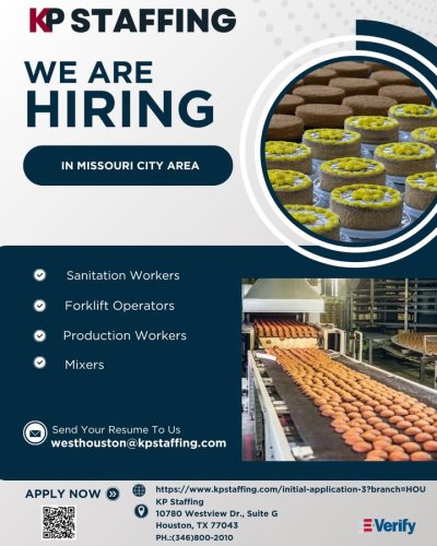 Photo post from KP Staffing Agency (West Houston Branch).