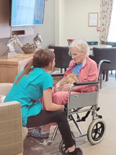Carousel post from Mountbatten Grange care home.