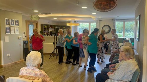 Carousel post from Mountbatten Grange care home.
