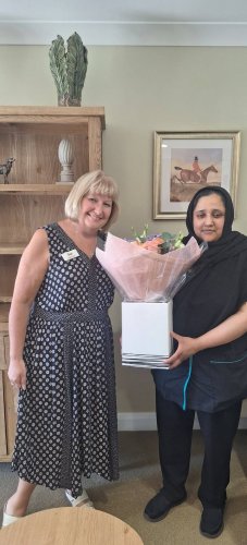 Carousel post from Mountbatten Grange care home.