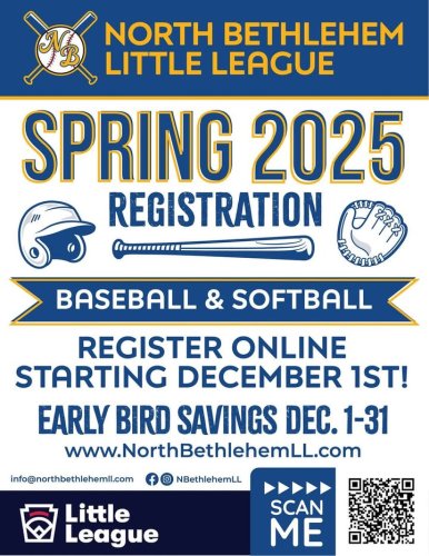 Photo post from Bethlehem Recreation.