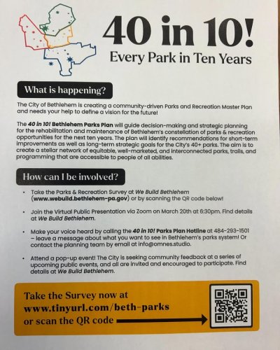 Photo post from Bethlehem Recreation.