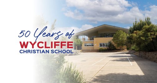 Photo post from Wycliffe Christian School.