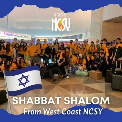 Photo post from West Coast NCSY.