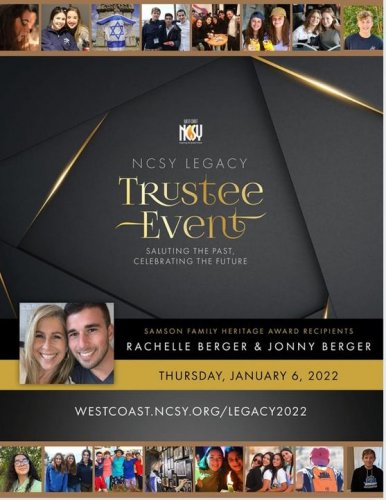 Photo post from West Coast NCSY.