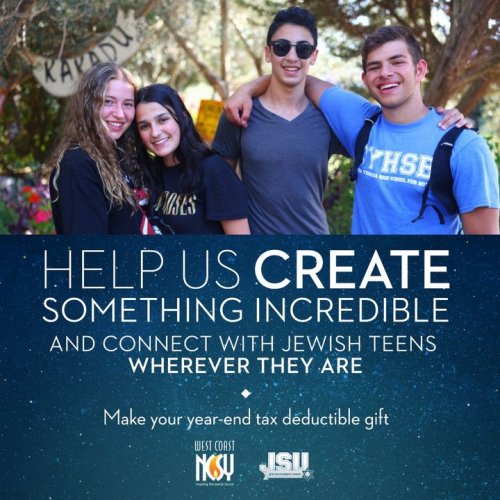 Photo post from West Coast NCSY.