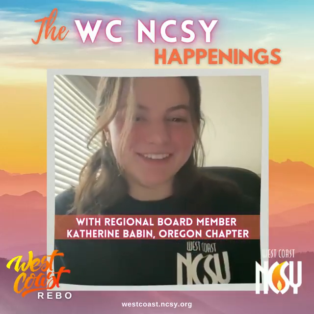 Video post from West Coast NCSY.