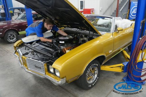 Photo post from Muscle Car Restorations.