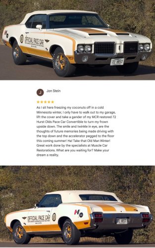 Photo post from Muscle Car Restorations.
