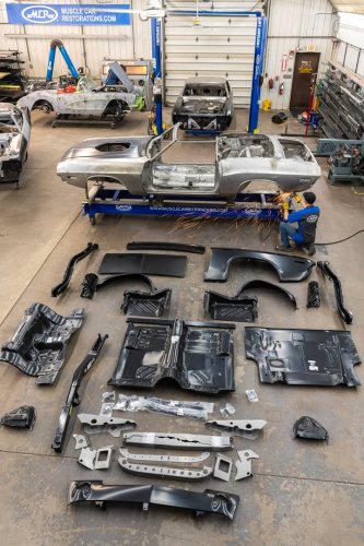 Photo post from Muscle Car Restorations.