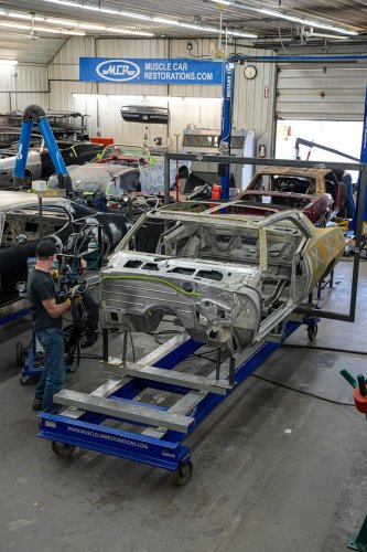 Carousel post from Muscle Car Restorations.