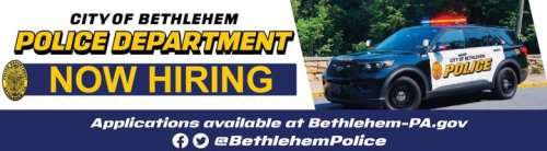 Photo post from Bethlehem Police Department, Bethlehem, PA.