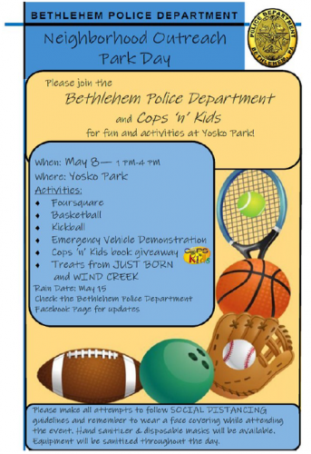 Photo post from Bethlehem Police Department, Bethlehem, PA.