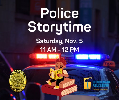 Photo post from Bethlehem Police Department, Bethlehem, PA.