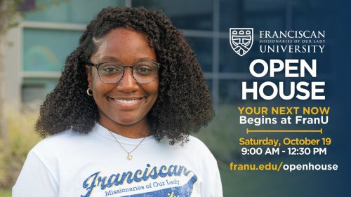 Carousel post from Franciscan Missionaries of Our Lady University.