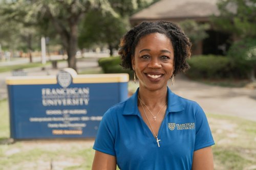 Photo post from Franciscan Missionaries of Our Lady University.