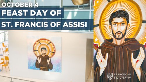 Carousel post from Franciscan Missionaries of Our Lady University.