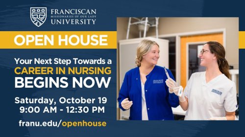 Carousel post from Franciscan Missionaries of Our Lady University.