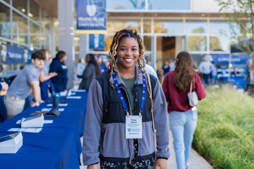 Carousel post from Franciscan Missionaries of Our Lady University.