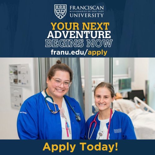 Photo post from Franciscan Missionaries of Our Lady University.