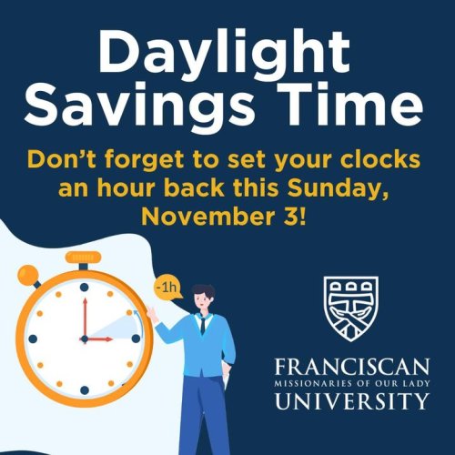 Photo post from Franciscan Missionaries of Our Lady University.