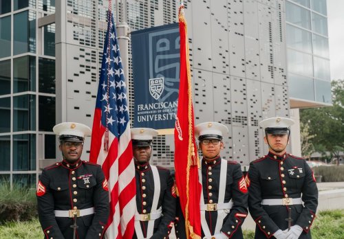 Carousel post from Franciscan Missionaries of Our Lady University.