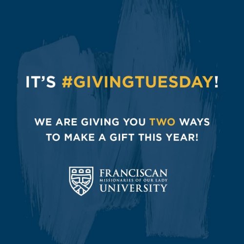 Photo post from Franciscan Missionaries of Our Lady University.