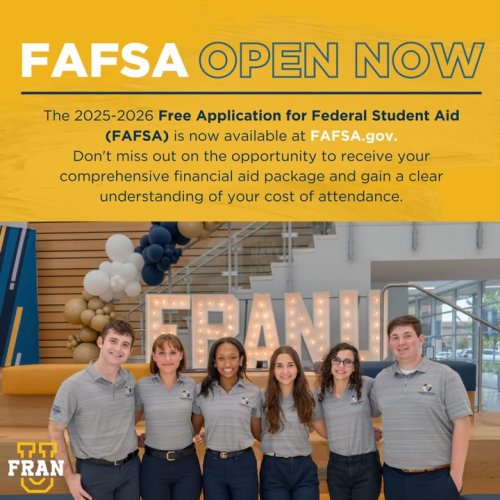 Carousel post from Franciscan Missionaries of Our Lady University.