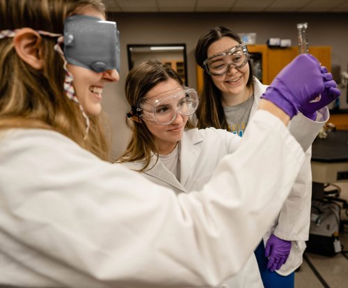 Photo post from Franciscan Missionaries of Our Lady University.