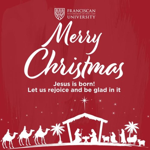 Photo post from Franciscan Missionaries of Our Lady University.