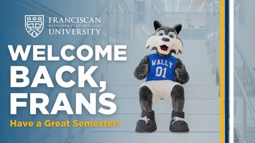 Photo post from Franciscan Missionaries of Our Lady University.