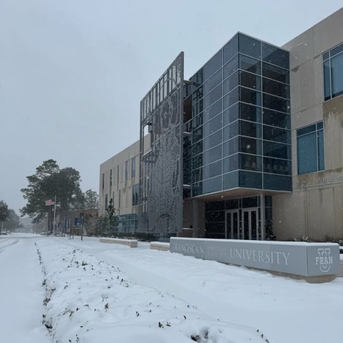 Carousel post from Franciscan Missionaries of Our Lady University.