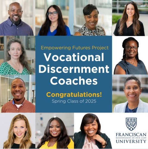 Photo post from Franciscan Missionaries of Our Lady University.