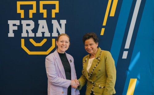 Carousel post from Franciscan Missionaries of Our Lady University.