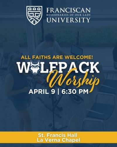 Photo post from Franciscan Missionaries of Our Lady University.