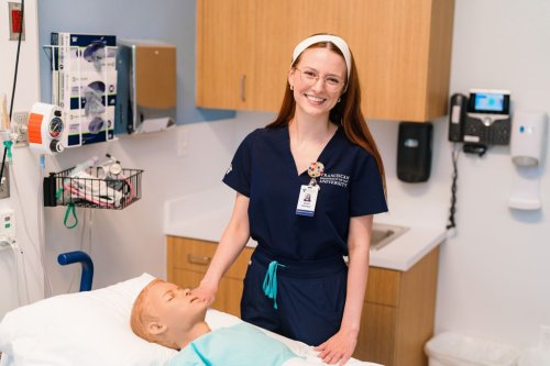 Video post from Franciscan Missionaries of Our Lady University.