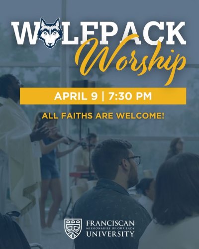 Photo post from Franciscan Missionaries of Our Lady University.