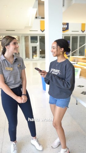 Video post from Franciscan Missionaries of Our Lady University.