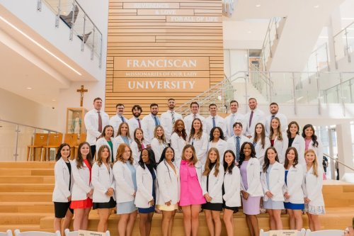 Carousel post from Franciscan Missionaries of Our Lady University.