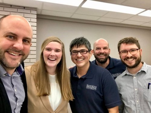 Photo post from Franciscan Missionaries of Our Lady University.