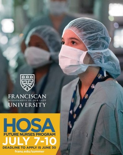 Photo post from Franciscan Missionaries of Our Lady University.