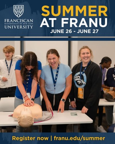 Photo post from Franciscan Missionaries of Our Lady University.