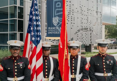 Carousel post from Franciscan Missionaries of Our Lady University.