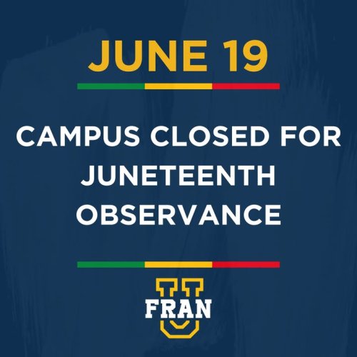 Photo post from Franciscan Missionaries of Our Lady University.