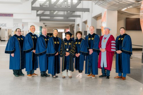 Carousel post from Franciscan Missionaries of Our Lady University.