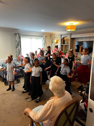 Carousel post from Martlet Manor Care Home.